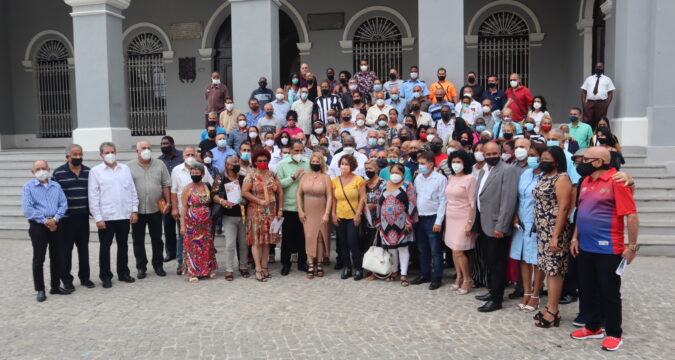 Con motivo del aniversario 45 de creados los órganos del Poder Popular se desarrolló en el Teatro Sauto, Monumento Nacional, la Asamblea solemne del municipio de Matanzas.