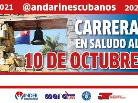 Hoy se celebrará en toda Cuba la carrera por el 10 de octubre, en homenaje al inicio de la Guerra de Independencia en el país contra el colonialismo español, en igual fecha de 1868.