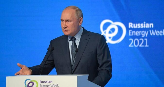 Rusia nunca se negó a suministrar gas al extranjero, dijo Putin