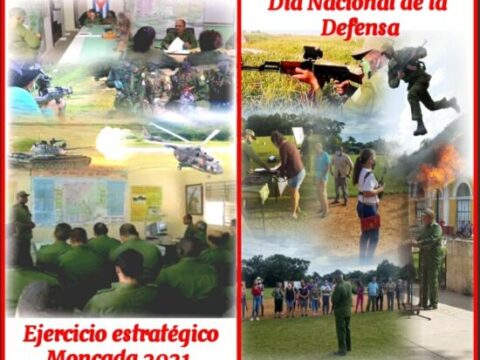 Entre los días 18 y 19 de noviembre se realiza en Colón el Ejercicio Moncada, en cumplimiento del Programa de preparación del sistema defensivo del año 2021