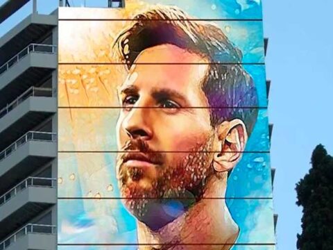 Un gigantesco mural