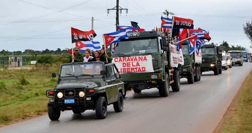 Otra reedición de la Caravana de la Libertad por Cuba