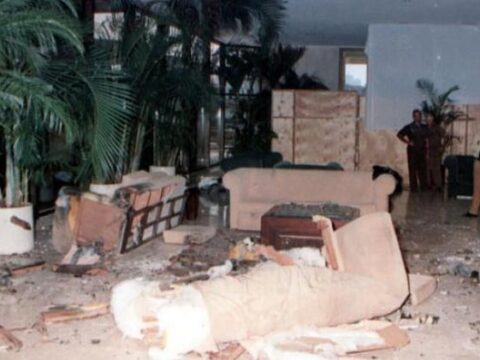 Atentado en Hoteles