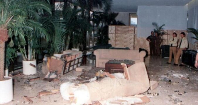 Atentado en Hoteles