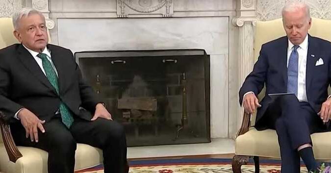 Obrador y Joe Biden