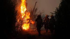 Incendio Chile