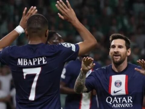 messi mbappe