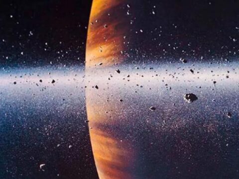 polvo espacial