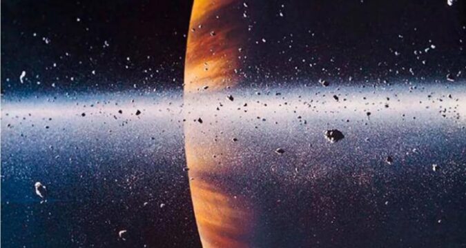 polvo espacial