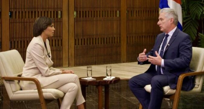 Entrevista Diaz Canel