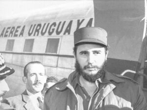 Evocarán, a 65 años, primera visita de Fidel Castro a Uruguay