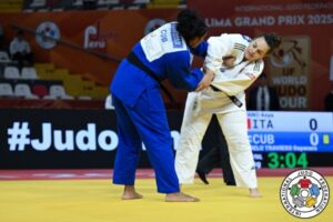 Dayanara Curbelo quedó quinta en Gran Premio de Judo