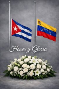Gobierno Revolucionario informa sobre homenaje póstumo a combatientes cubanos caídos en cumplimiento del deber en la República Bolivariana de Venezuela