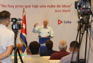 Presidente cubano destaca existencia de proceso de diálogo con EEUU