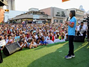 Concluye peregrinación por “Una Venezuela sin sanciones y en paz”