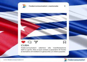 Federación nacional italiana se suma a iniciativa de apoyo a Cuba