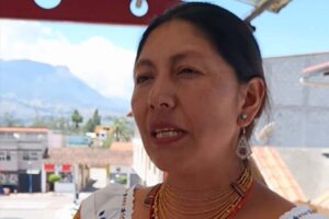 Lideresa indígena ecuatoriana expresa respaldo a Cuba