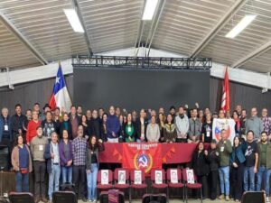 Sindicalistas chilenos solidarios con Cuba y opuestos a la guerra