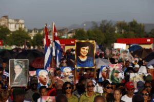 Respaldan en Matanzas a líder histórico de la Revolución Raúl Castro