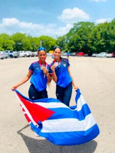 Logra atleta periqueña primera medalla para Cuba en Santo Domingo