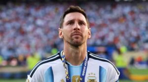 Messi en casa