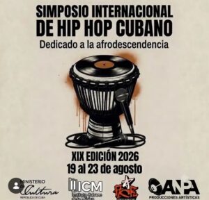 Cuba y Colombia dominarán el Simposio Internacional de Hip Hop