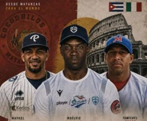 Lanzadores matanceros toman pulso al béisbol italiano