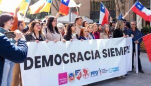 "No son bienvenidos": protestas en Chile contra el Foro de Madrid