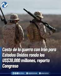 Guerra de EEUU con Irán en los 38 billones de dólares